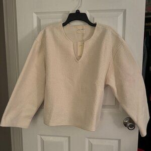 Boxy Off-White Sweater